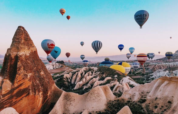Kapadokya bölgesini bu yıl 322 bin 894 turist gezdi