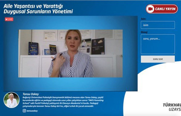 Salgın günlerinde TUSAŞ çalışanlarına motivasyon dopingi