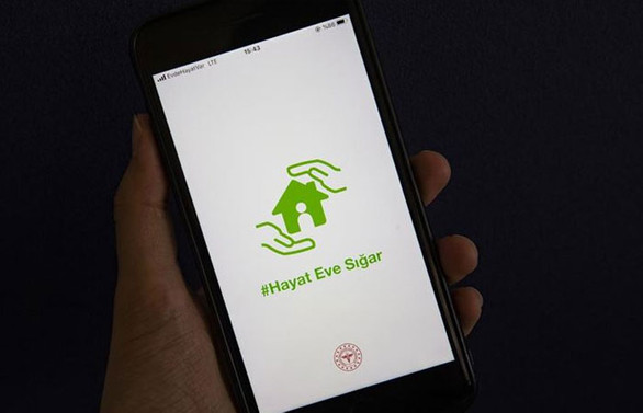 Covid-19 ile mücadelede 'Hayat Eve Sığar' mobil uygulaması hayata geçirildi