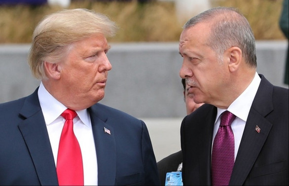 Cumhurbaşkanı Erdoğan, ABD Başkanı Trump ile görüştü