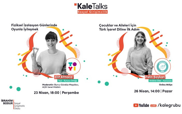 “KaleTalks Sosyal Girişimcilik” serisi dijital platformda!