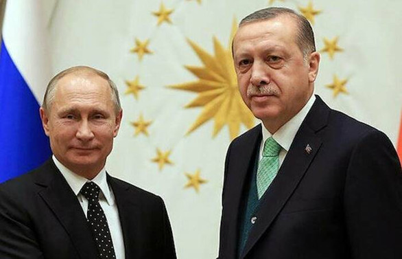 Cumhurbaşkanı Erdoğan, Rusya Devlet Başkanı Putin'le görüştü