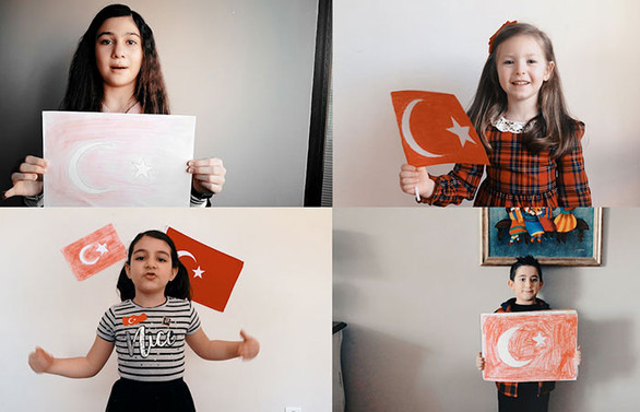 BKM, 23 Nisan'da tüm çocukları Türk bayrağı çizmeye çağırıyor