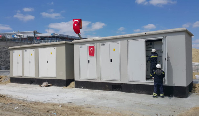 Havalimanı’ndaki sahra hastanesinin enerjisi Trafo1920’den