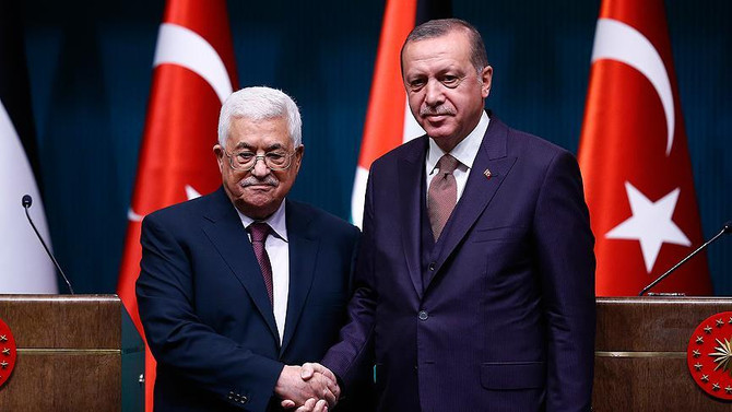Cumhurbaşkanı Erdoğan, Abbas ve Borisov ile telefonda görüştü