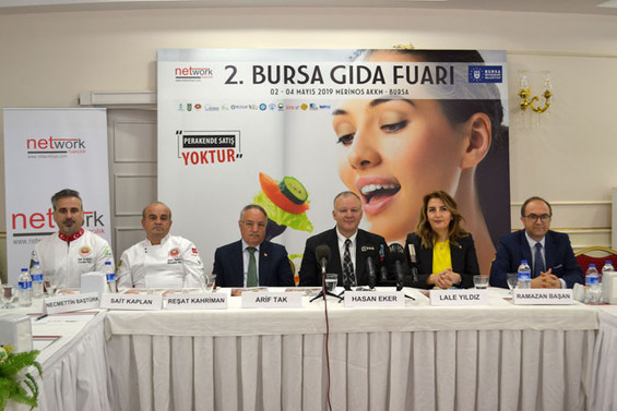 2. Bursa Gıda Fuarı 2 Mayıs’ta kapılarını açıyor