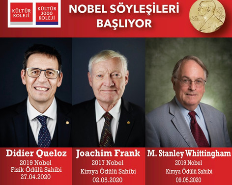 Nobel ödüllü isimler, canlı yayında öğrencilerle buluşuyor