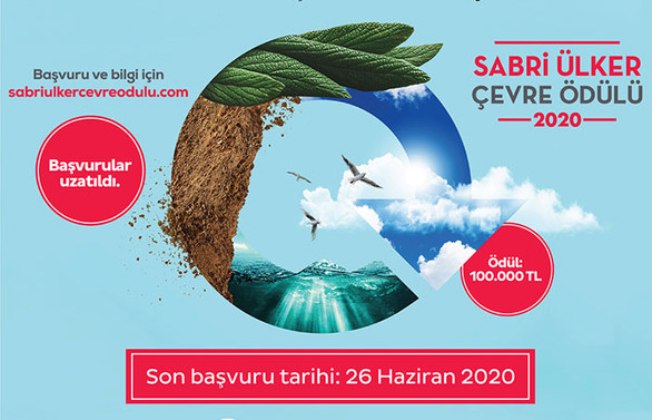Sabri Ülker Çevre Ödülü'ne başvurular 26 Haziran'a uzatıldı