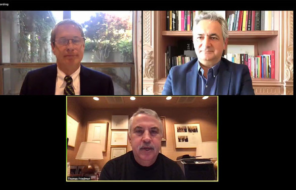 Türkiye-ABD İş Konseyi, NY Times Yazarı Thomas Friedman’ı ağırladı
