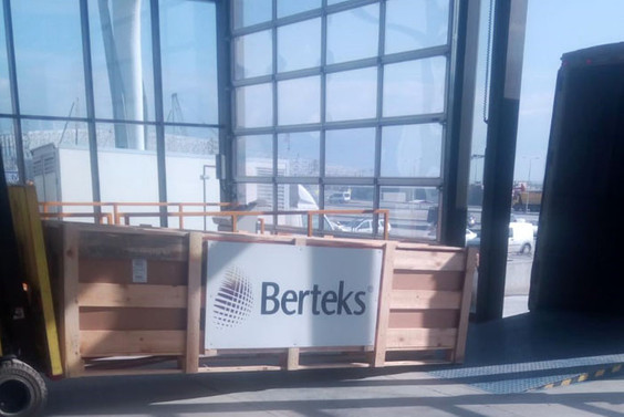 Yeni Havalimanı'ndan ilk ihracat Bursalı Berteks'ten