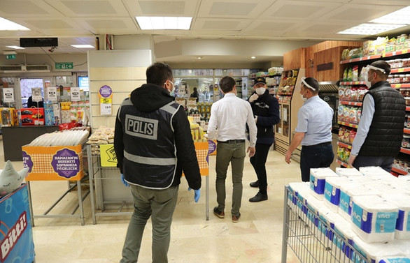 102 bin iş yeri denetlendi, 3 bin 837 kişiye işlem yapıldı