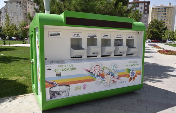 Selçuklu'da 2019'da 225 bin katı atık toplandı