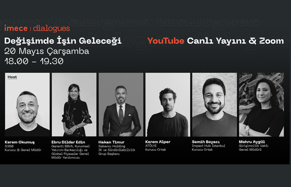 'imece dialogues'ta bu kez ‘Değişimde İşin Geleceği” ele alınıyor