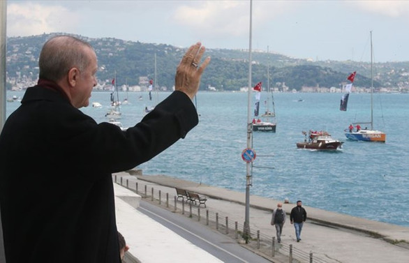 Cumhurbaşkanı Erdoğan'dan İstanbul'un fethi paylaşımı