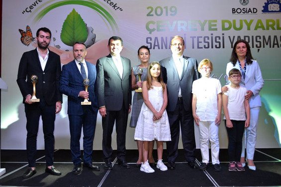 Çevreye duyarlı sanayi tesisleri ödüllendirildi