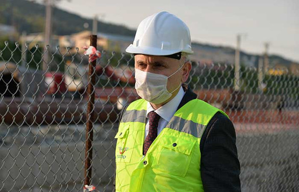 Bakan Karaismailoğlu: Hedefimiz, demir yolunun payını yüzde 4'e çıkarmak