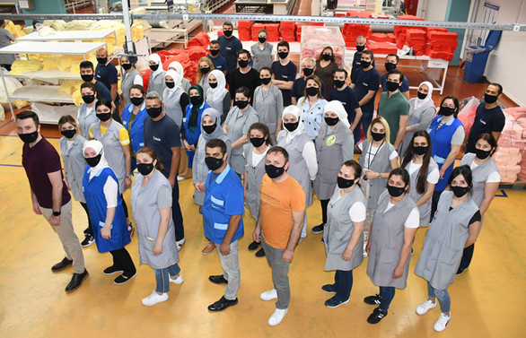 Yeşim Tekstil, antiviral maske projesini tamamladı