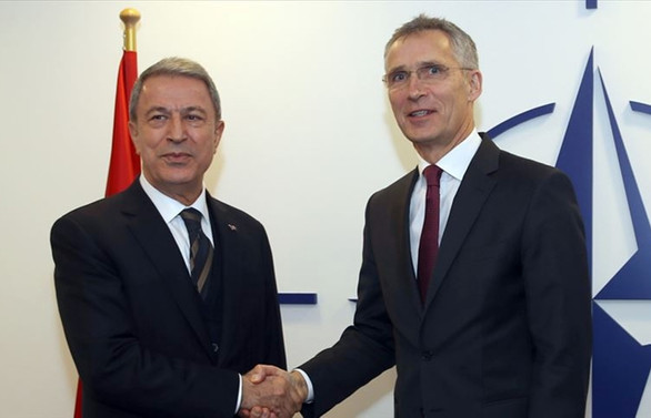 Bakan Akar, NATO Genel Sekreteri Stoltenberg ile görüştü