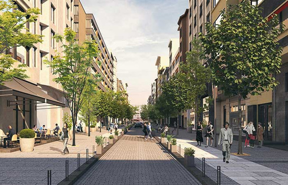 Abdi İpekçi Caddesi’nde çalışmalarının ilk etabı 20 Haziran’da tamamlanıyor
