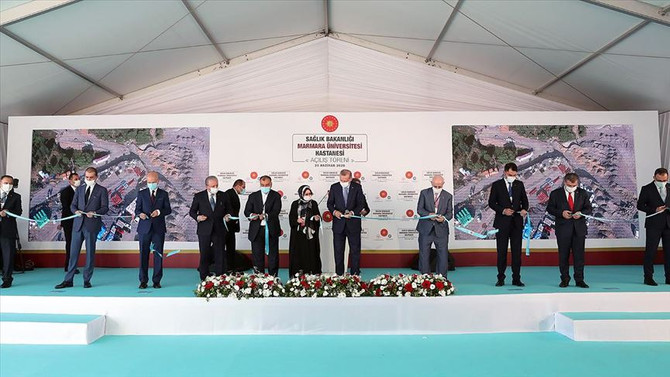Marmara Üniversitesi Prof. Dr. Asaf Ataseven Hastanesi açıldı