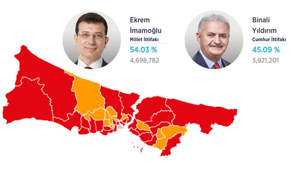 İstanbul 'Ekrem İmamoğlu' dedi