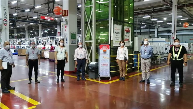 Vestel, 'COVID-19 Güvenli Üretim Belgesi' aldı