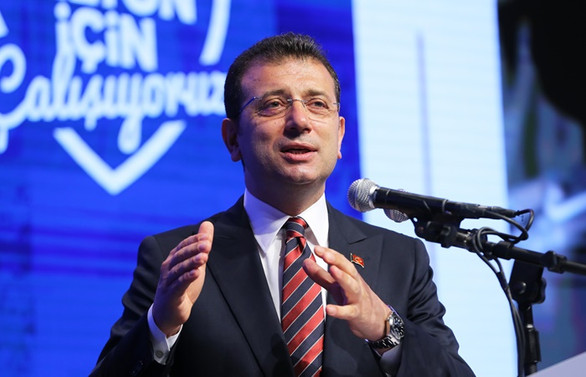 İmamoğlu, belediyenin bir yıllık faaliyetlerini anlattı