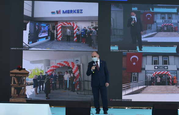 Kayseri’de üç kütüphane, bir okuma salonu açıldı