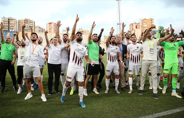 Hatay'da şampiyonluk coşkusu