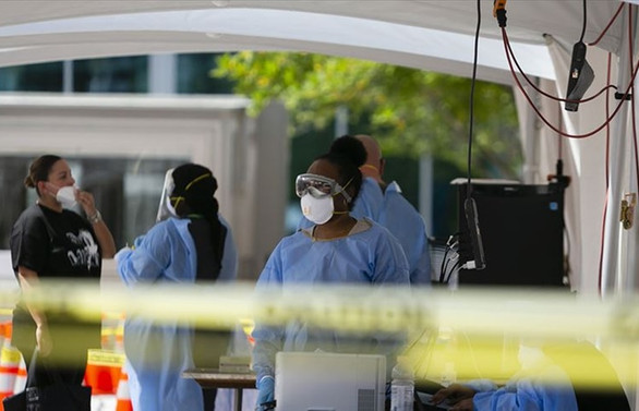 Florida, 15 bin COVID-19 vakasıyla ABD'de rekor kırdı