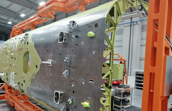 Eskişehir'de üretilen helikopter gövdeleri Güney Kore'ye gönderiliyor