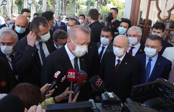 Cumhurbaşkanı Erdoğan'dan Ayasofya açıklaması