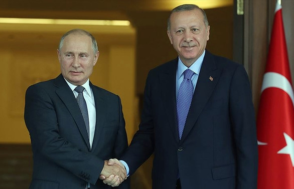 Cumhurbaşkanı Erdoğan, Putin ile görüştü