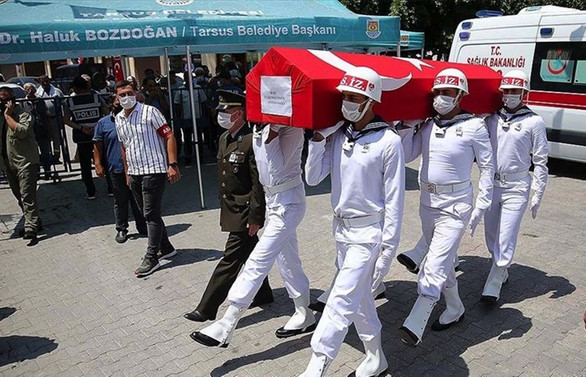 Şehitler uğurlandı