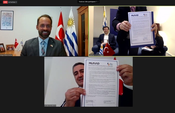 MÜSİAD ile Uruguay Ticaret ve Hizmet Odası arasında iş birliği protokolü