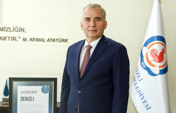 Denizli Büyükşehir’e uluslararası çevre ödülü