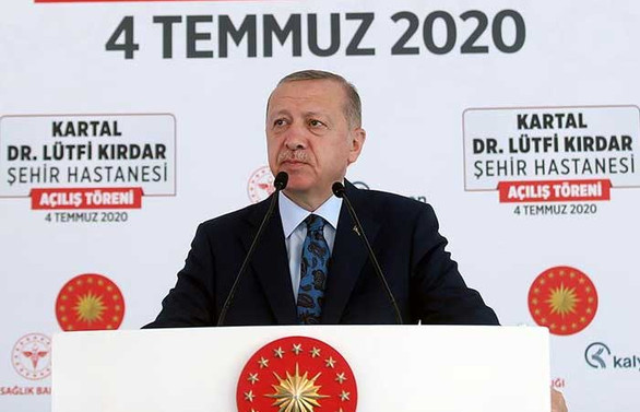 Cumhurbaşkanı Erdoğan: Türkiye'yi üç kıtanın sağlık merkezi yapmakta kararlıyız