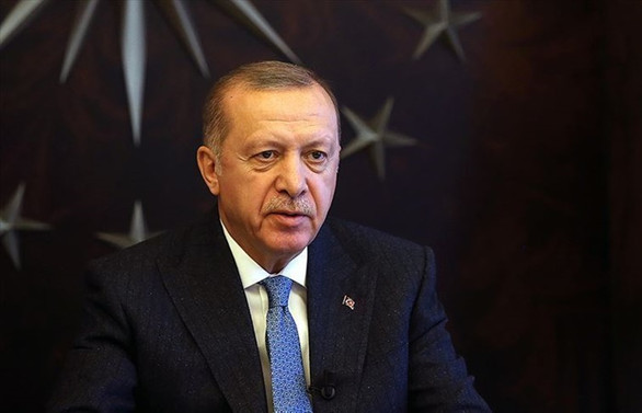 Erdoğan: Kıta sahanlığımızda haydutluğa asla boyun eğmeyeceğiz