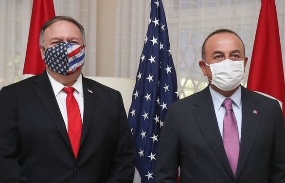 Bakan Çavuşoğlu, ABD'li mevkidaşı Pompeo ile Doğu Akdeniz'i görüştü