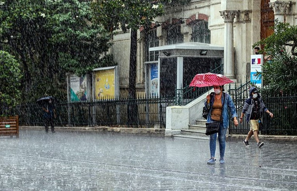 Serin ve yağışlı hava geliyor