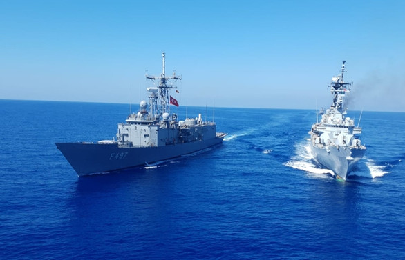 Doğu Akdeniz'de İtalya ile ortak eğitim