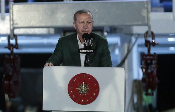 Cumhurbaşkanı Erdoğan: Akdeniz ve Ege'de haydutluğa asla 'eyvallah' etmeyiz