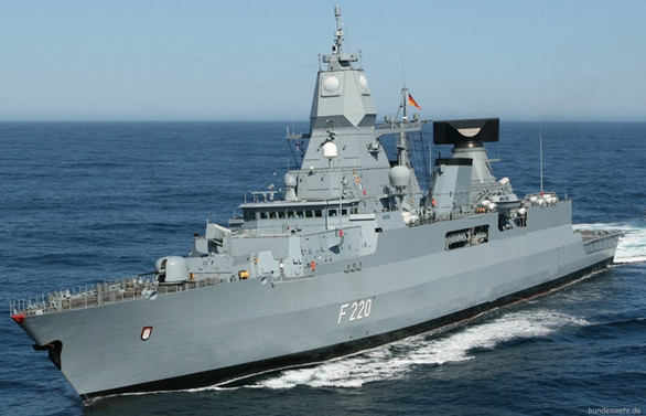 Almanya, İrini operasyonunda görev yapacak fırkateyni Libya açıklarına gönderdi