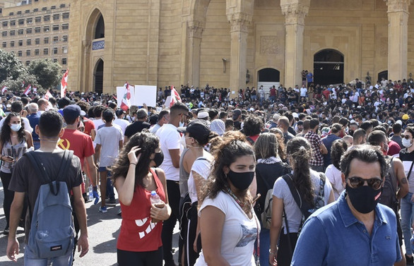 Lübnan'daki gösterilerde 490 kişi yaralandı, 1 polis öldü