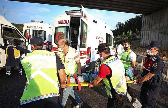 Kuzey Marmara Otoyolu’da otobüs kazası: 5 ölü