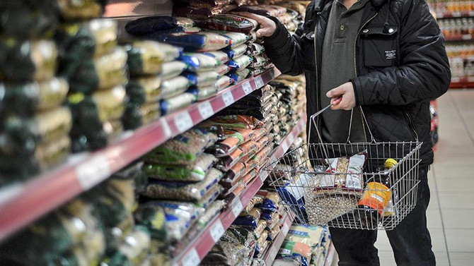 Euro Bölgesi'nde yıllık enflasyon sıfırın altına düştü