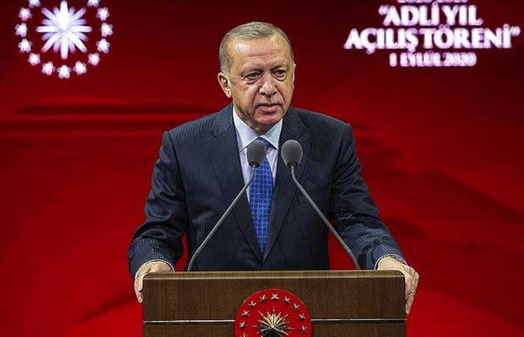 Erdoğan: Doğu Akdeniz'deki, Ege'deki faaliyetlerimizin özünde hak ve adalet arayışı var'