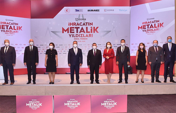 İhracatın ‘Metalik Yıldızları’ ödüllerini aldı
