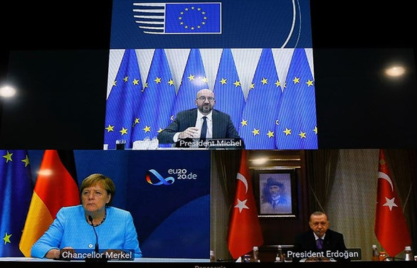 Erdoğan, Merkel ve Michel görüştü: Türkiye ve Yunanistan istikşafi görüşmelere başlamaya hazır