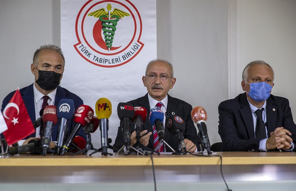 Kılıçdaroğlu TTB'yi ziyaret etti: Gereğini yapıyorlar